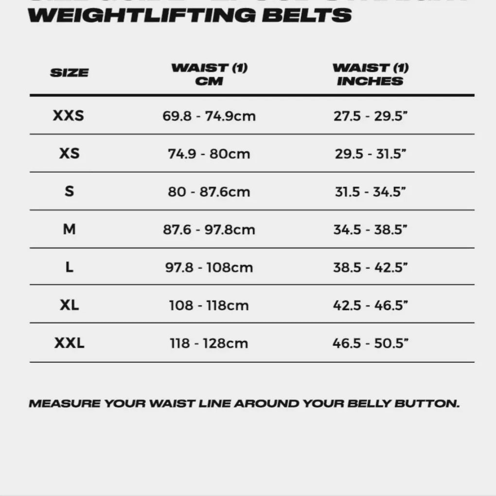 Weightlifting Belt