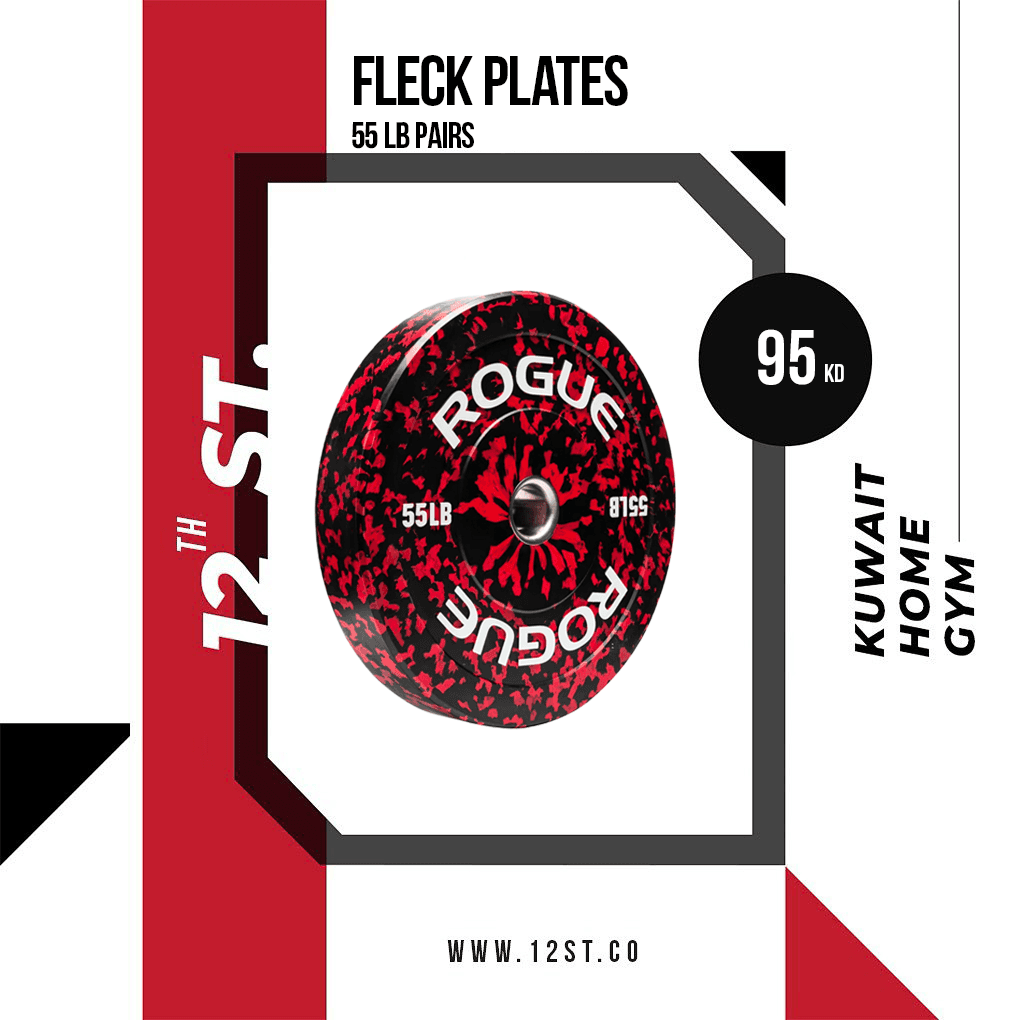 Fleck Plates 55lb Pairs
