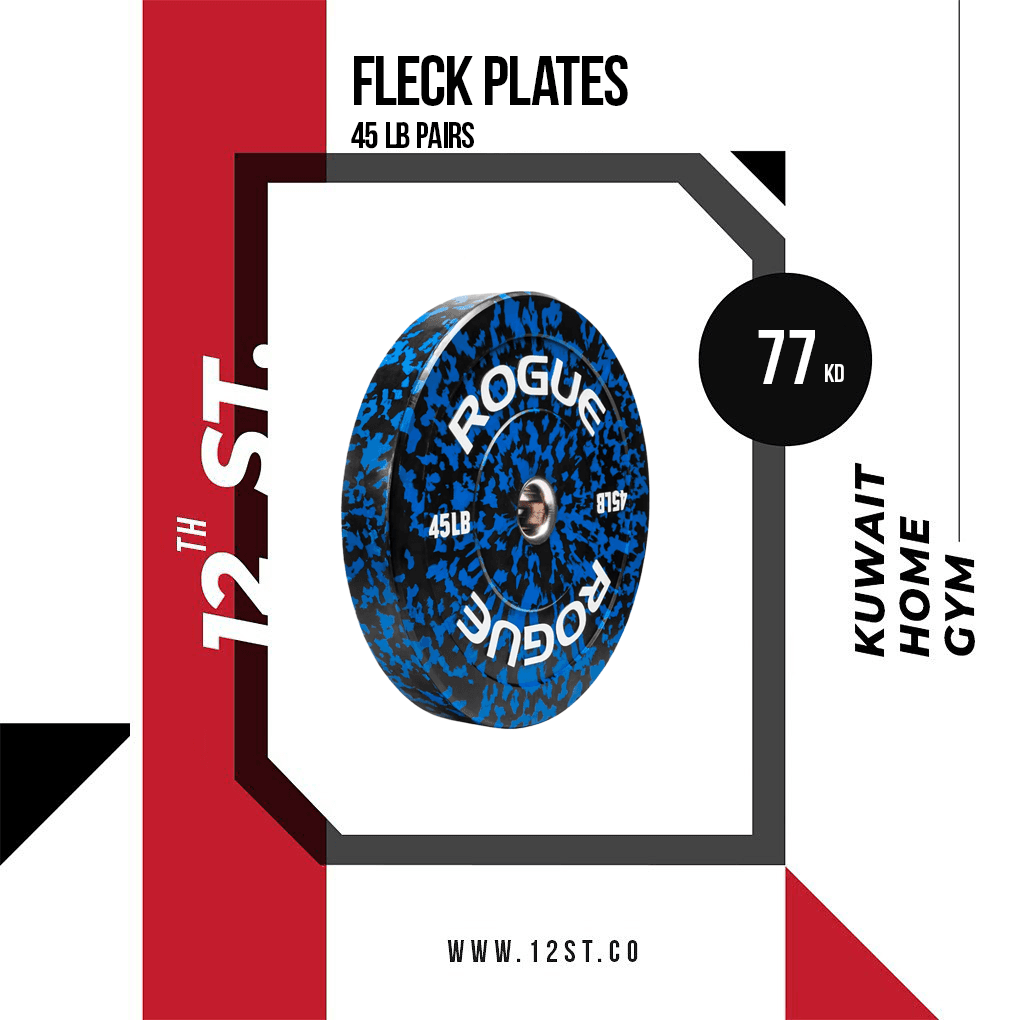 Fleck Plates 45lb Pairs