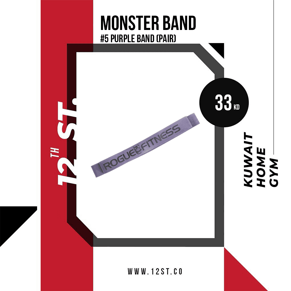 Monster Band #5 Purple Band (Pair)